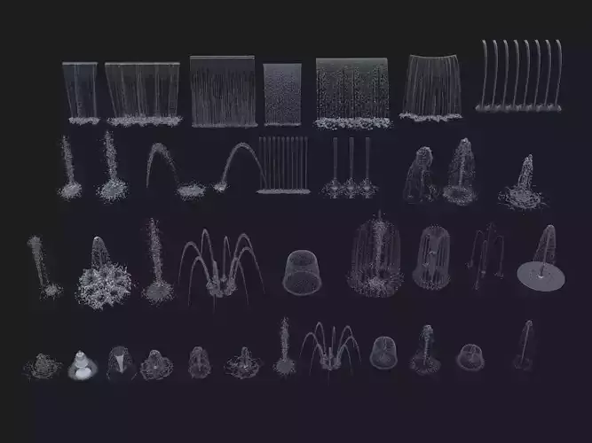 Wall Fountains cascade