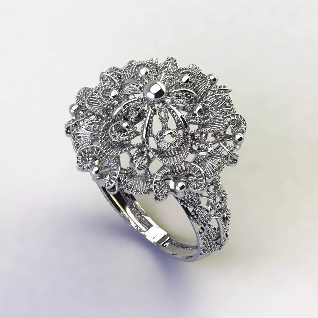 Rings 3D print model_1