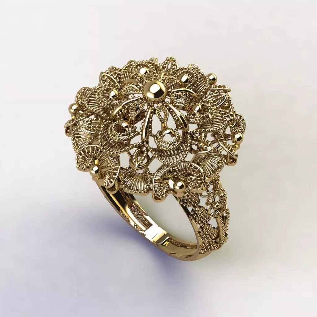 Rings 3D print model_0