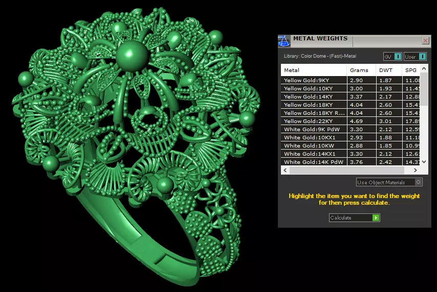 Rings 3D print model_3