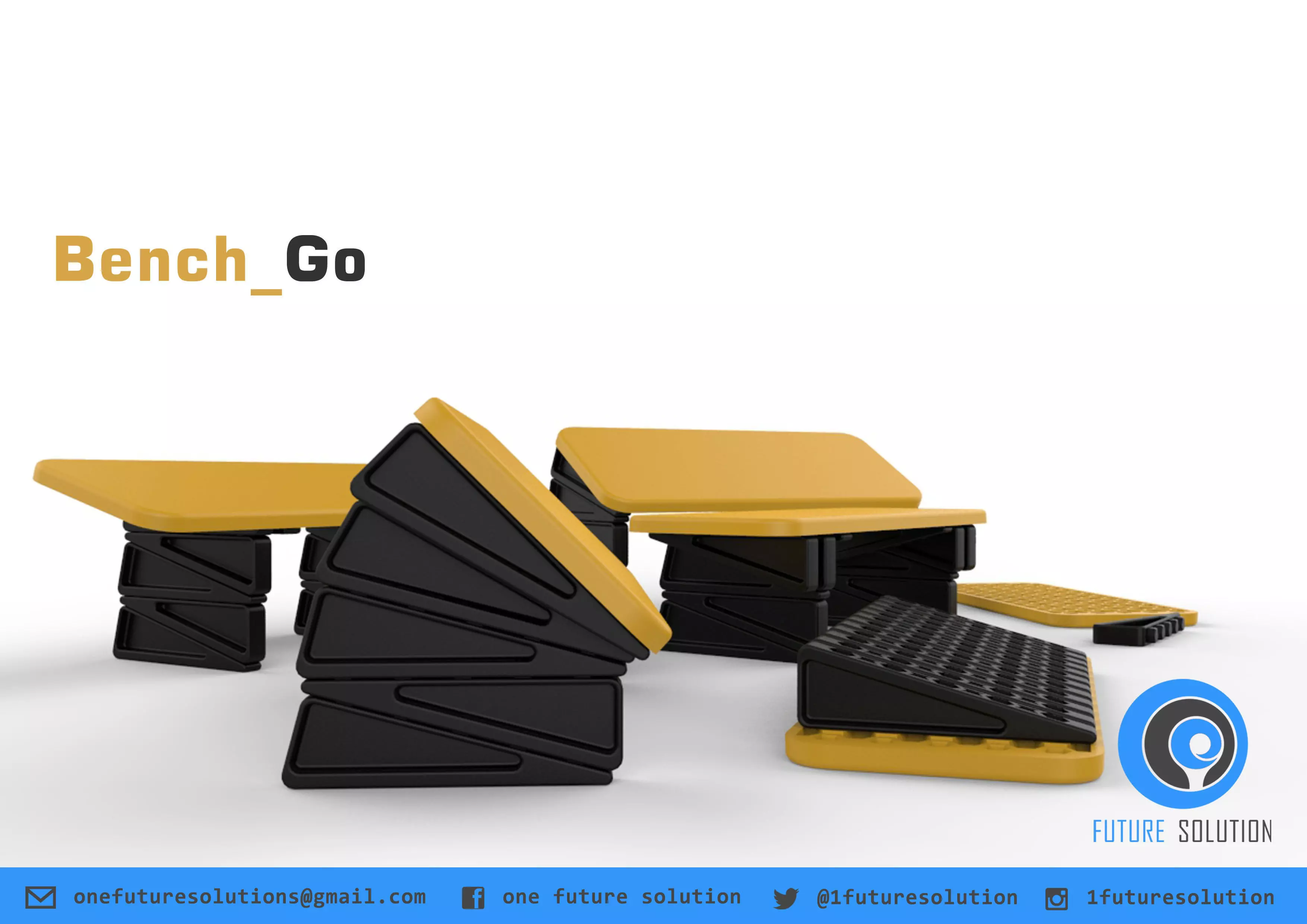 Bench Go Free 3D print model
