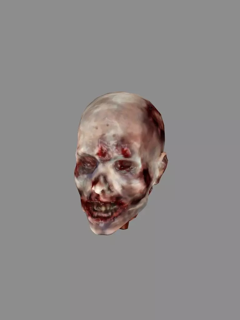 Horror Assets - Human Corpses Pack X2 Low-poly 3D Model Low-poly 3D model_9