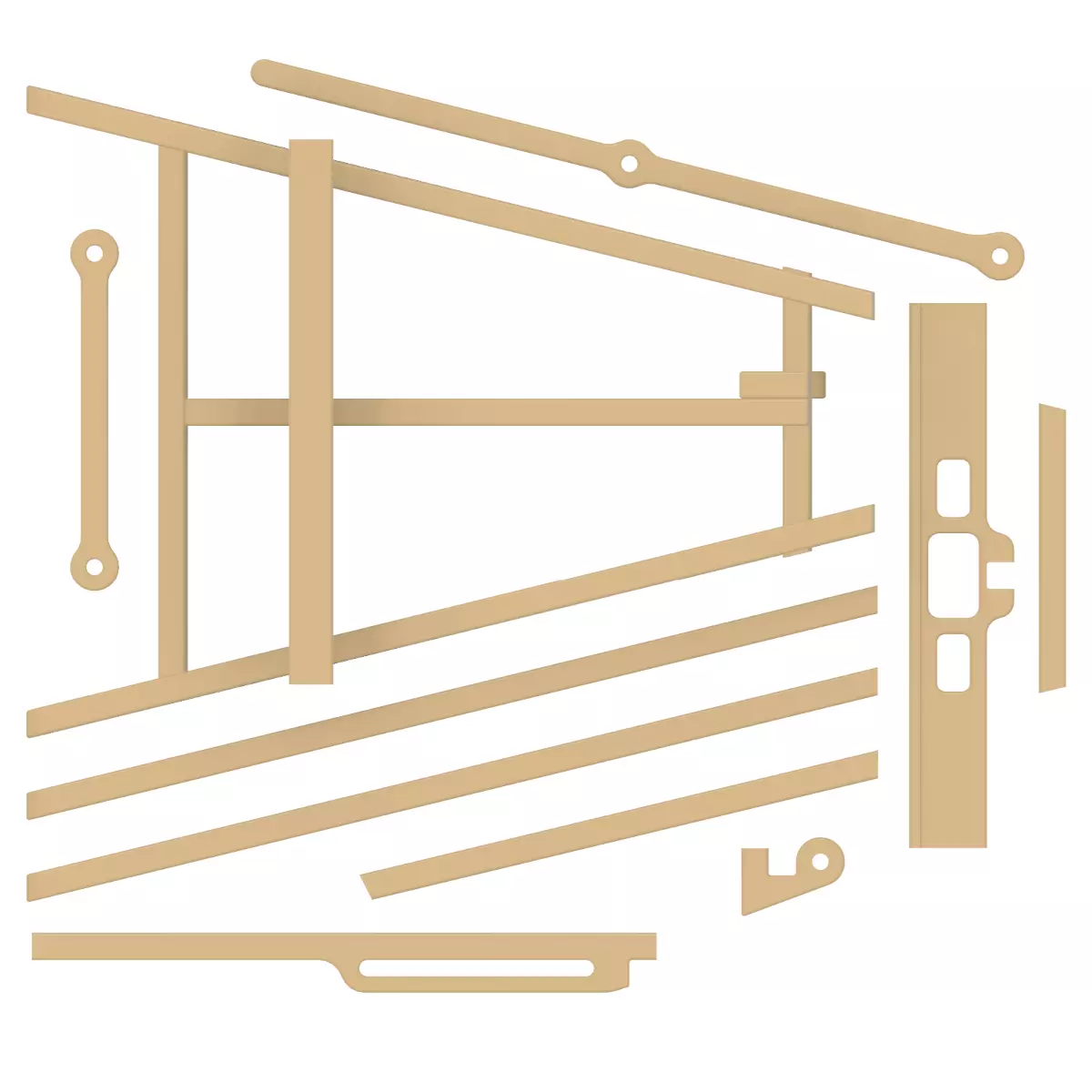 iPhone 16 Pro Artist Easel Phone Stand 3D print model_7