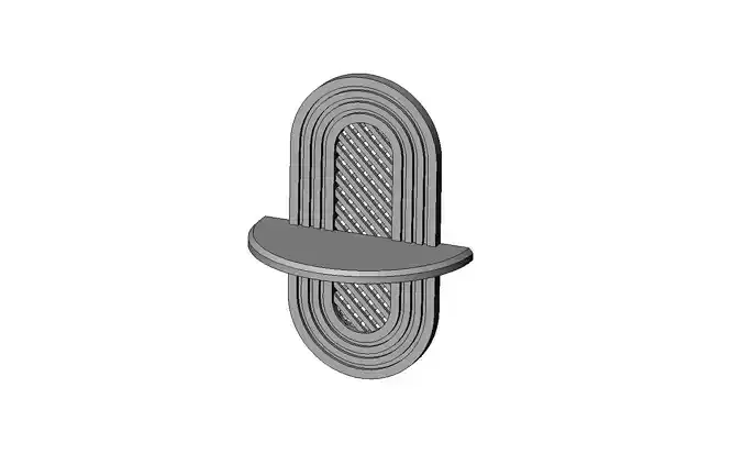 Mesh floating shelf wall decor and mirror frame