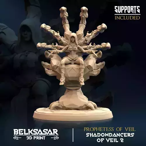 Prophetess of Veil Nude