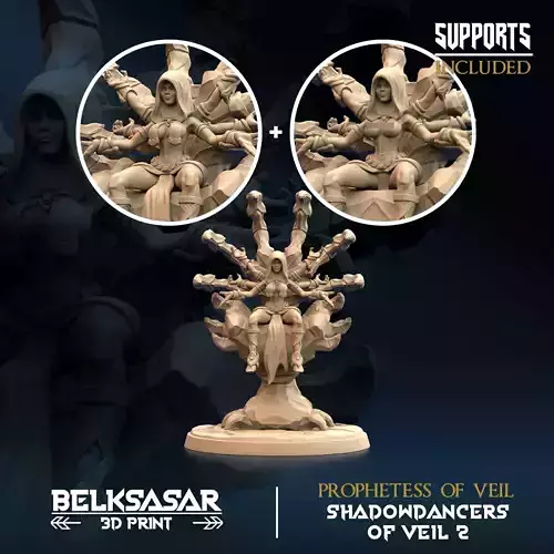 Prophetess of Veil Nude and Normal