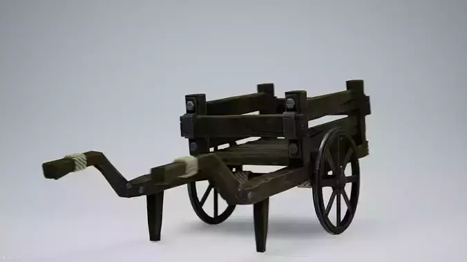 WoodenCart - Nanite Ready