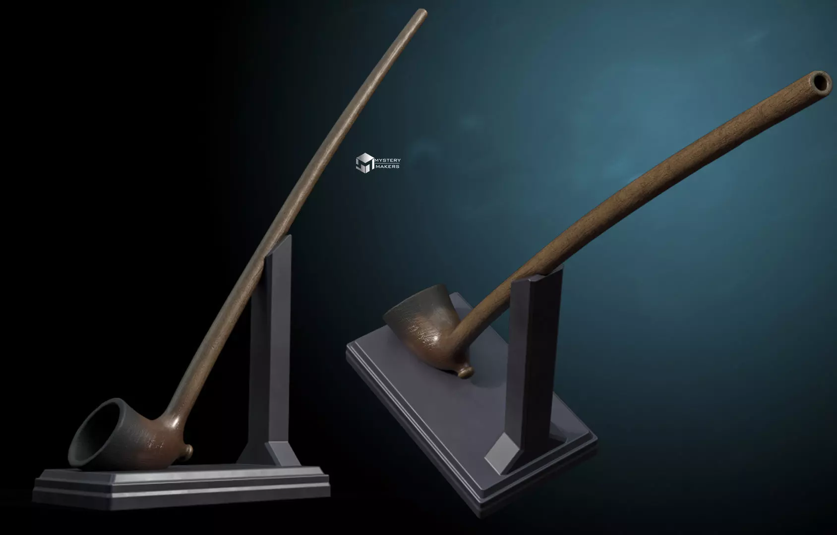 Aragorn smoking pipes 3D print model_0