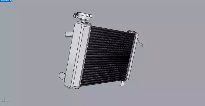 RADIATOR MOTORBIKE SPORTBIKE 250-600CC