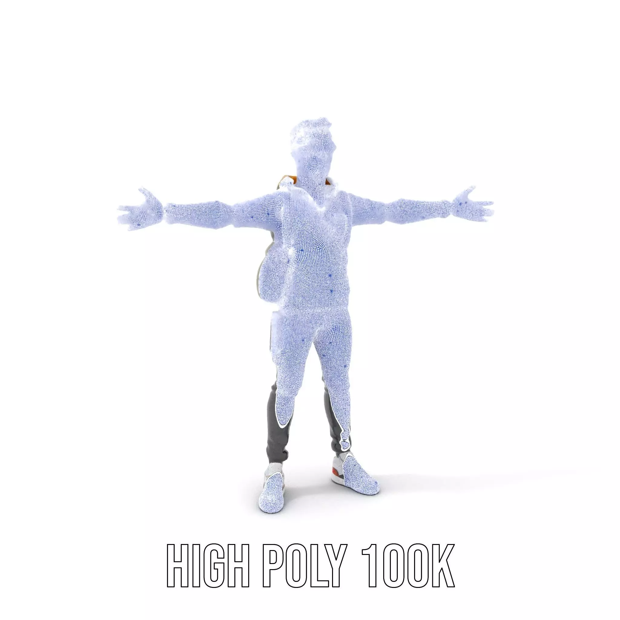 Urban Explorer Character model pack Low-poly 3D model_5