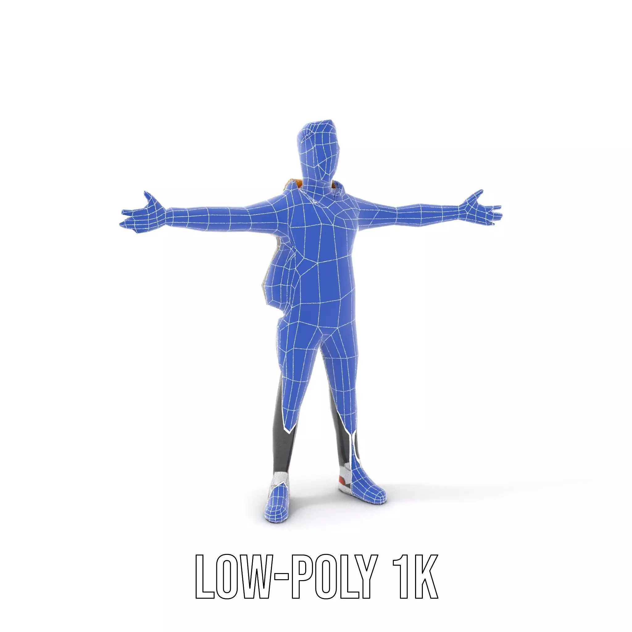 Urban Explorer Character model pack Low-poly 3D model_26