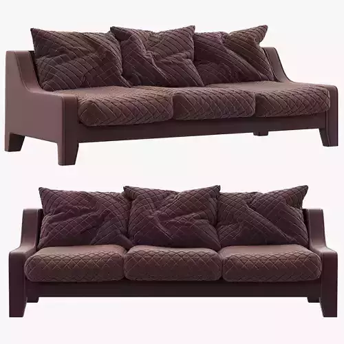 Fashion Asti Sofa 3D model