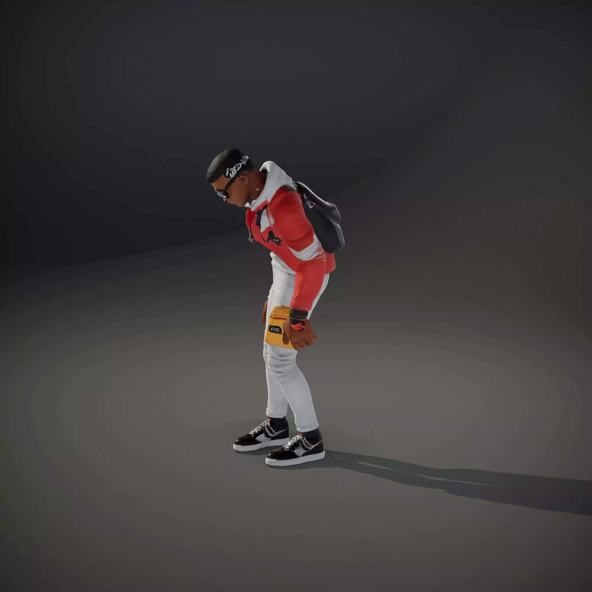 Urban Explorer Attire model pack Low-poly 3D model_35