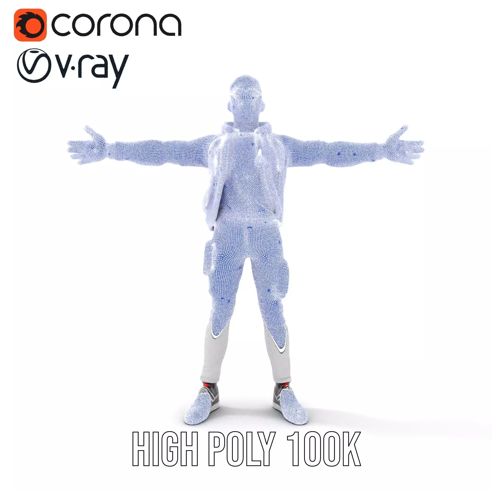 Urban Explorer Attire model pack Low-poly 3D model_29