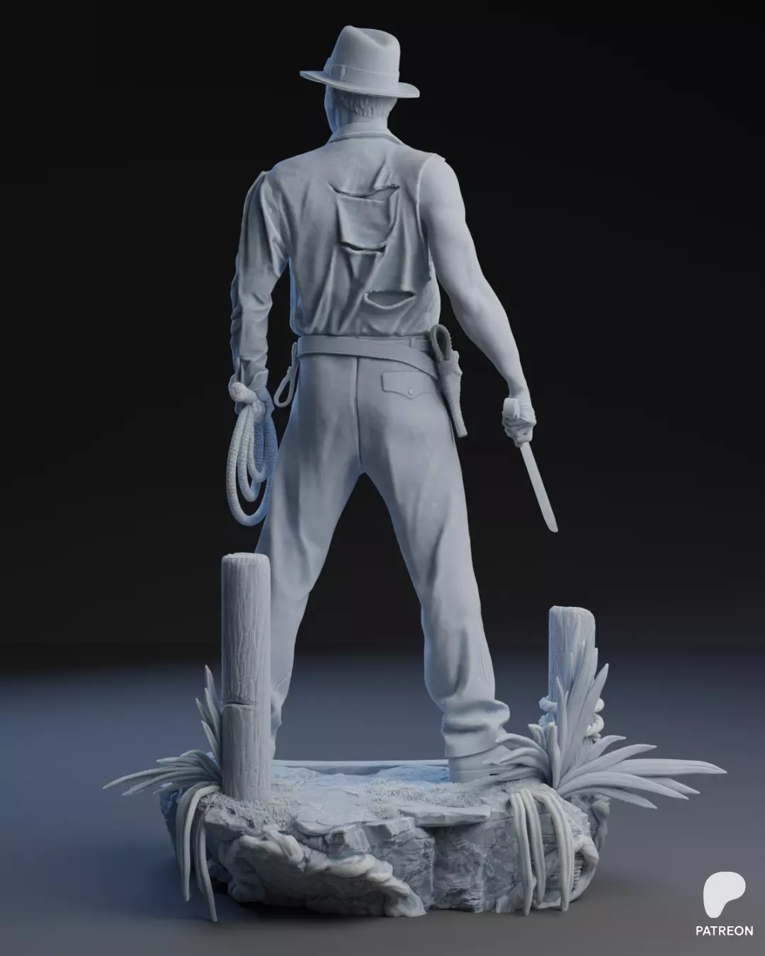 Indiana Jones 3D print model 3D print model_7