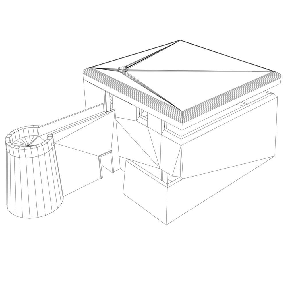 World War Asset Bundle Low-poly 3D model_11