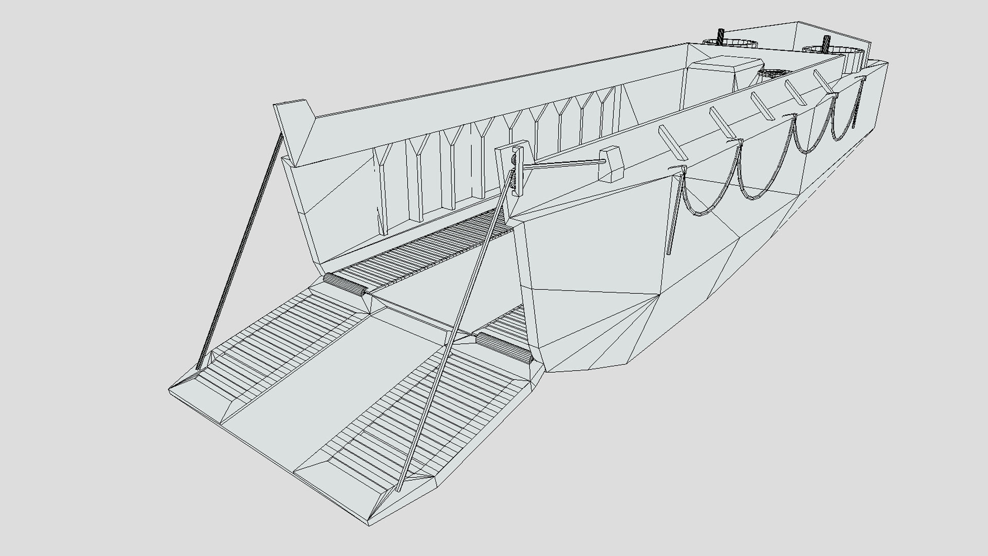 World War Asset Bundle Low-poly 3D model_8