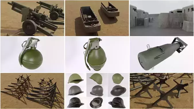 World War Asset Bundle