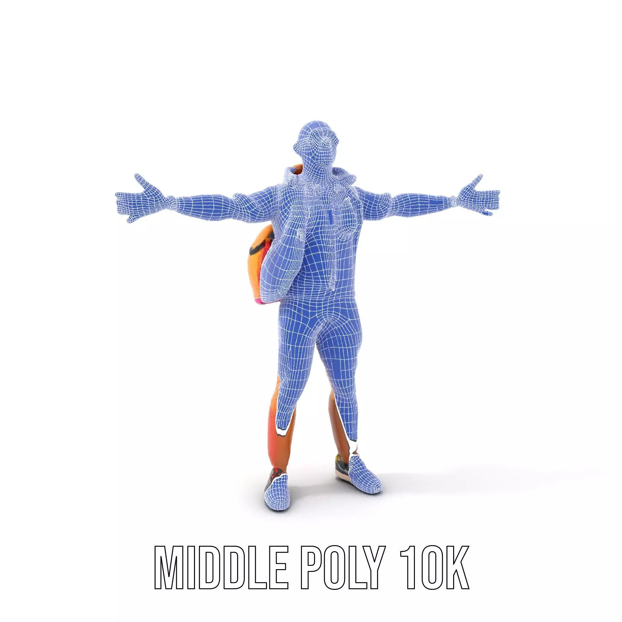 Colorful Streetwear model pack Low-poly 3D model_14