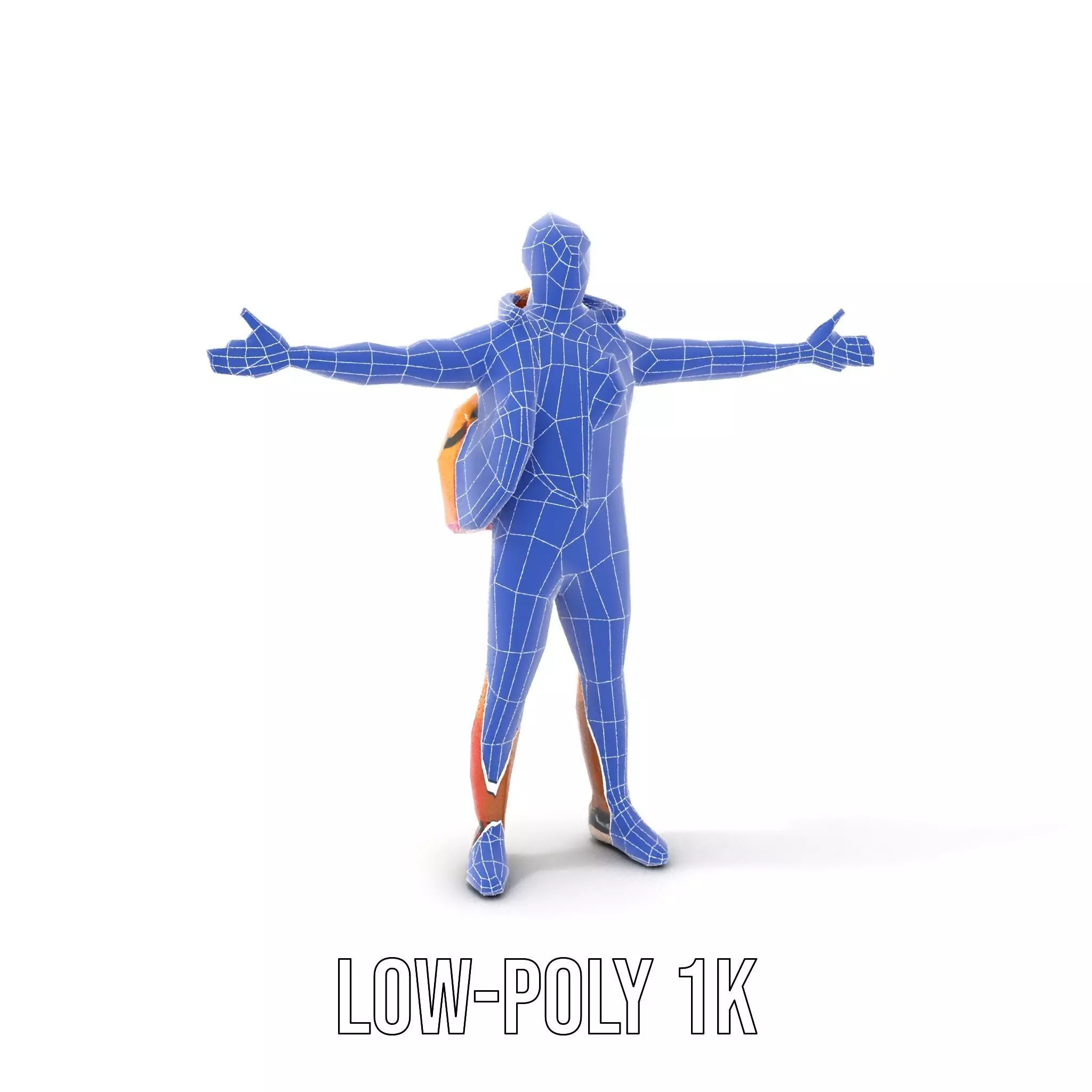 Colorful Streetwear model pack Low-poly 3D model_25
