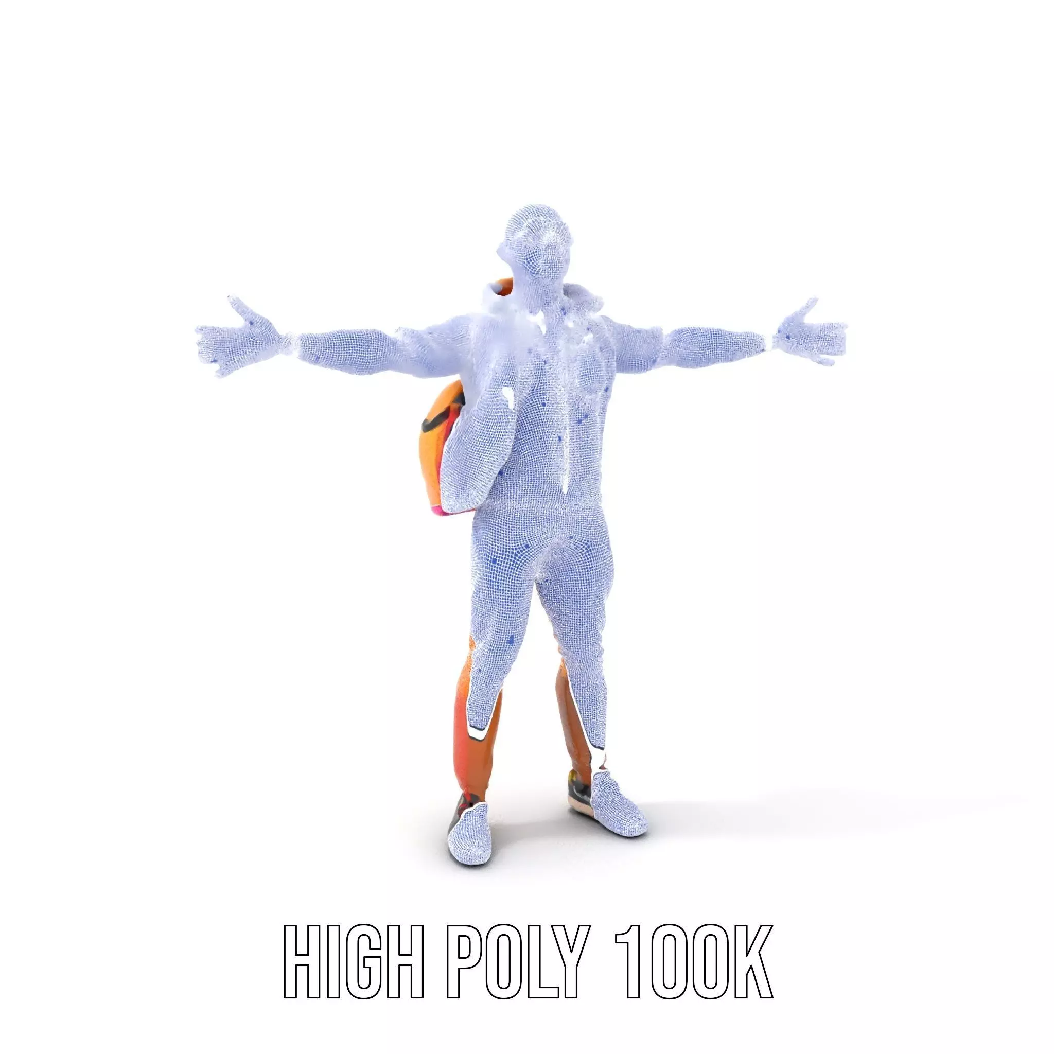 Colorful Streetwear model pack Low-poly 3D model_5