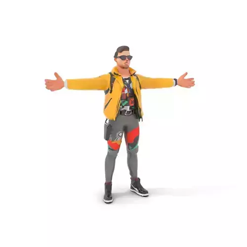 Vibrant Urban Explorer model pack