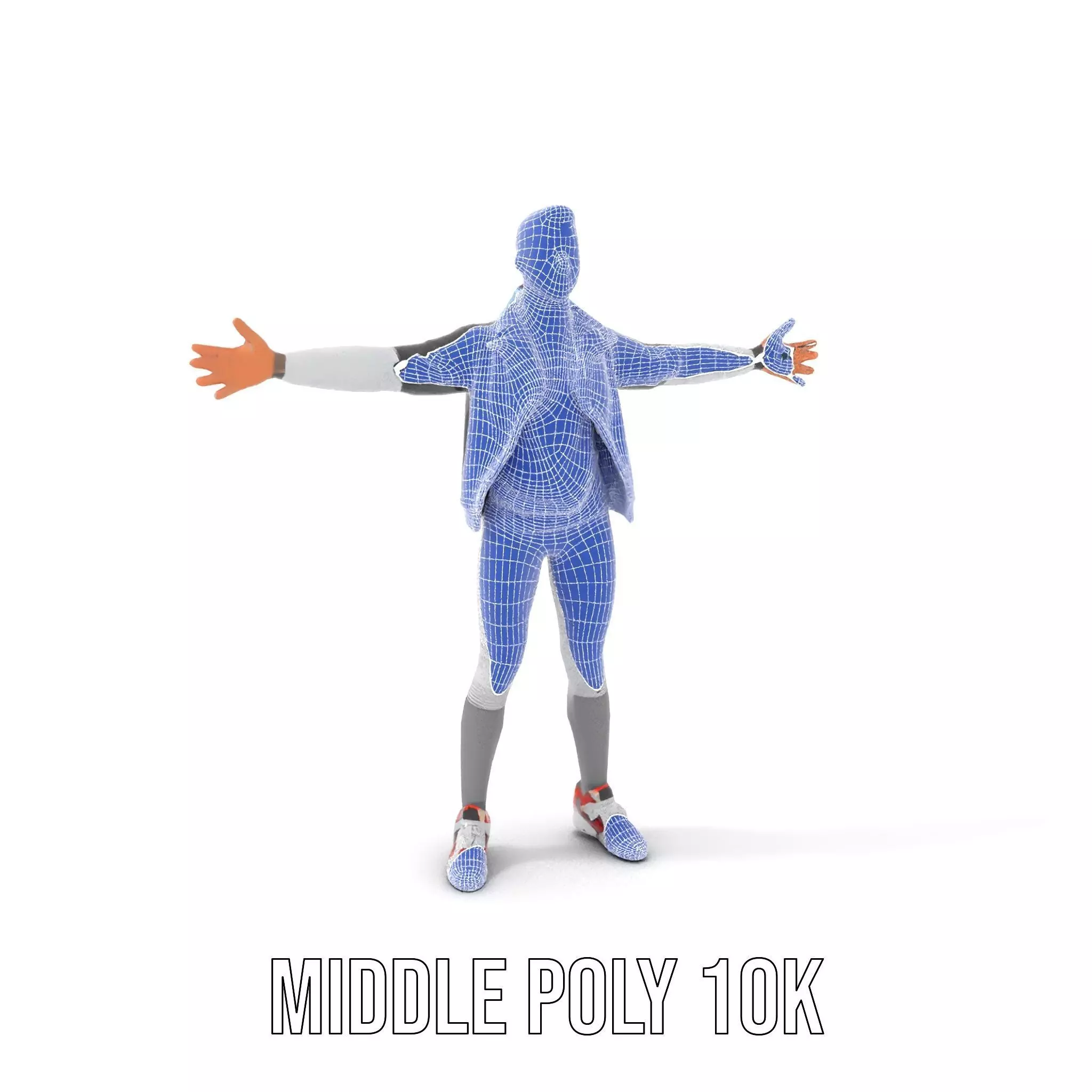 Dynamic Leather Jacket model pack Low-poly 3D model_7