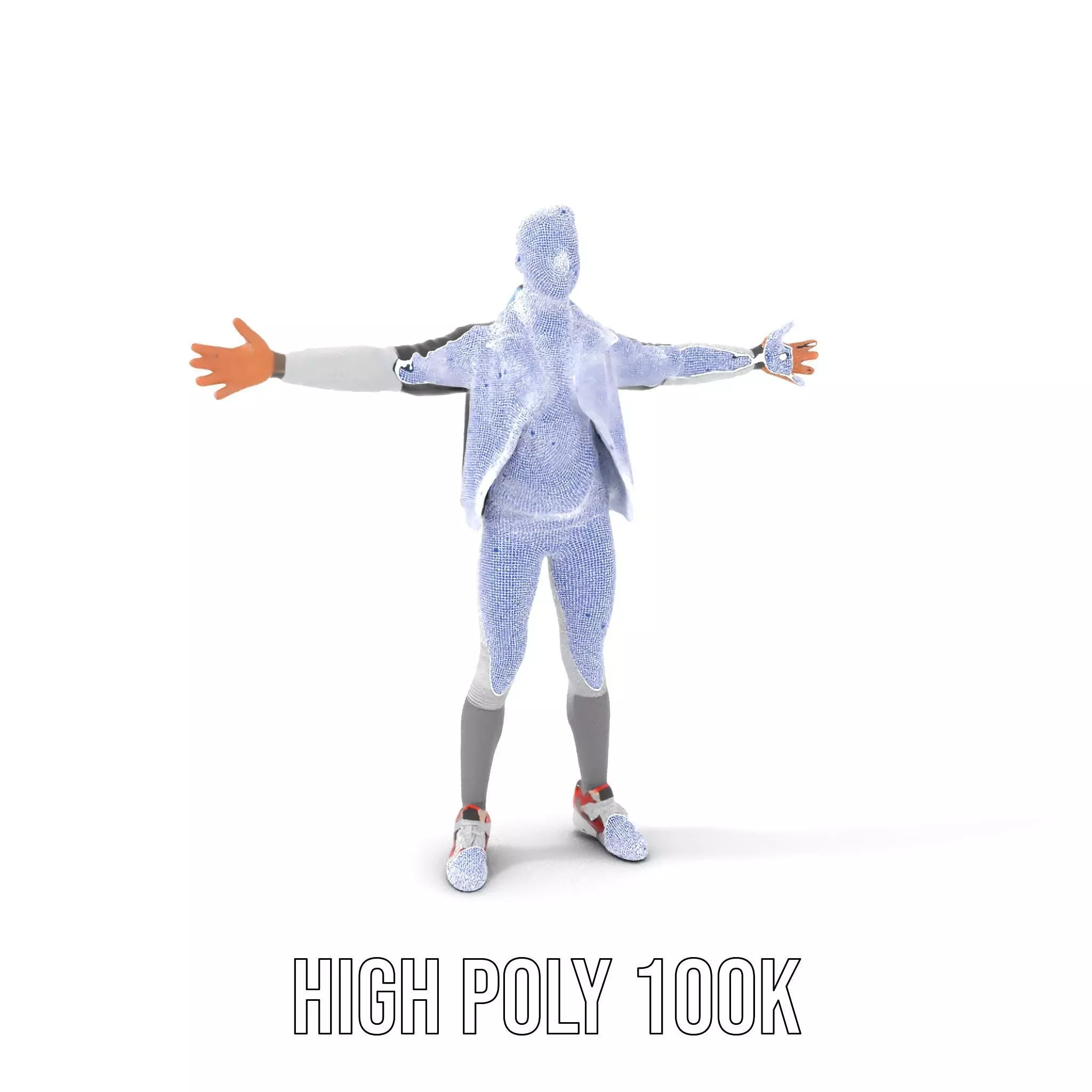 Dynamic Leather Jacket model pack Low-poly 3D model_5