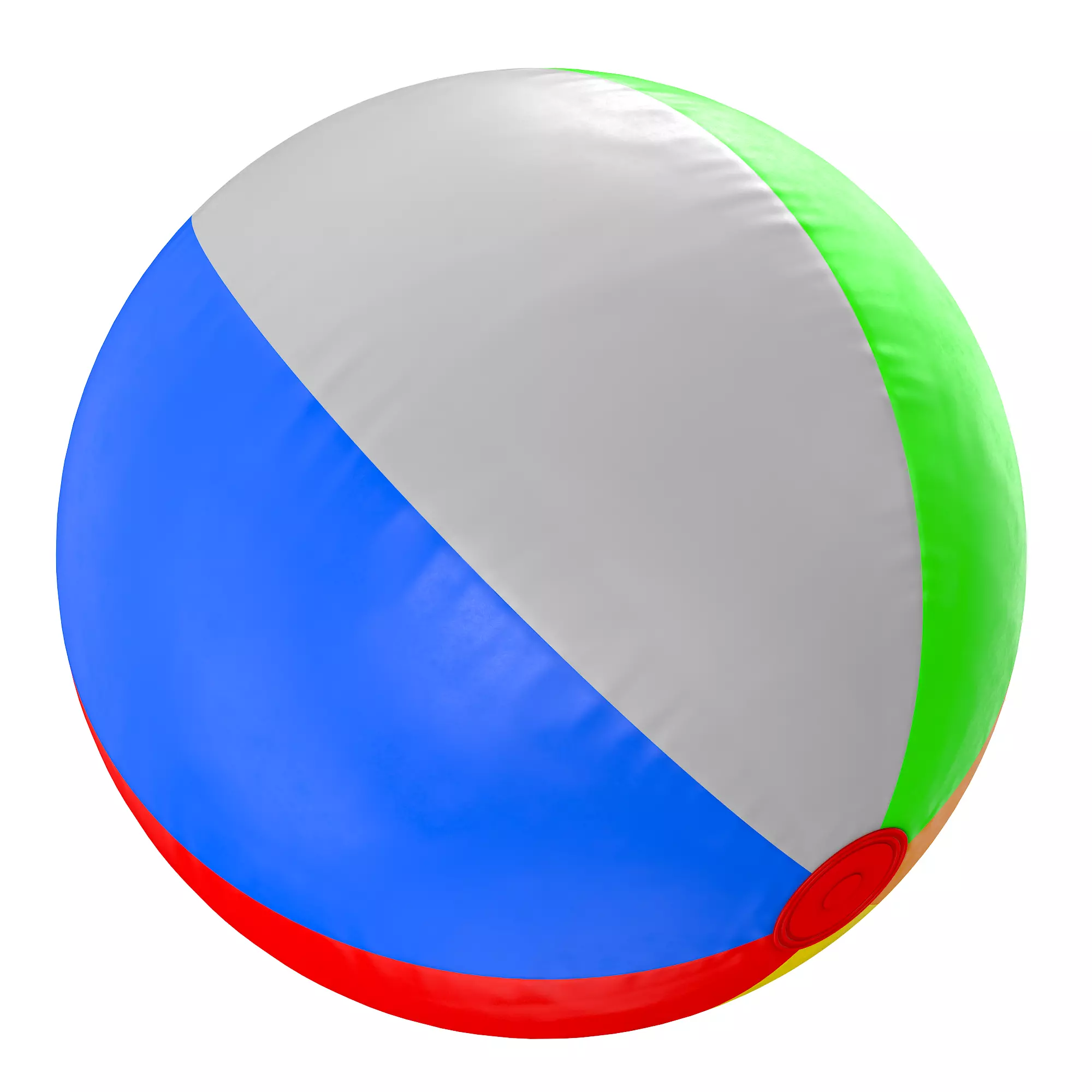 Beach Ball 3D model_22