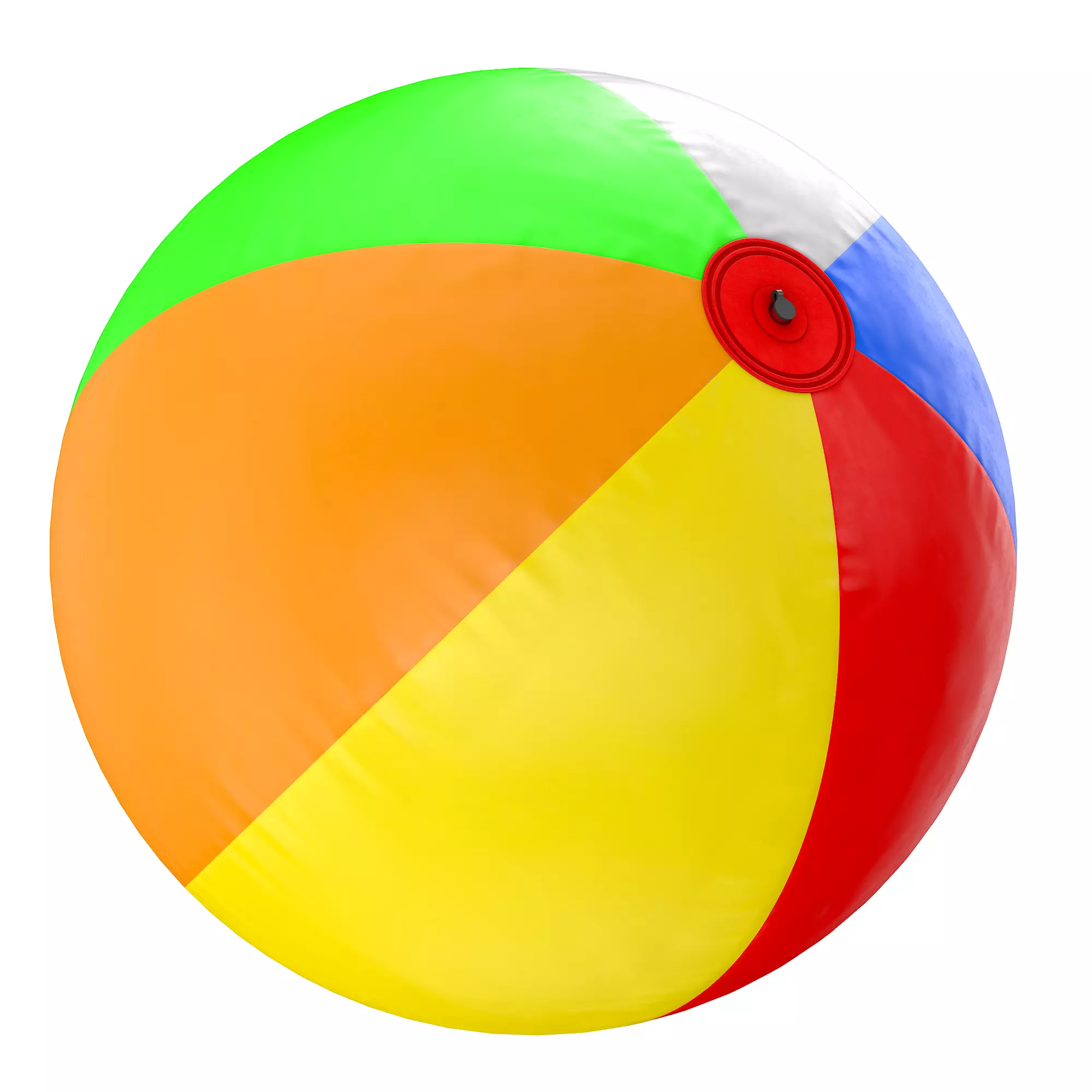 Beach Ball 3D model_39