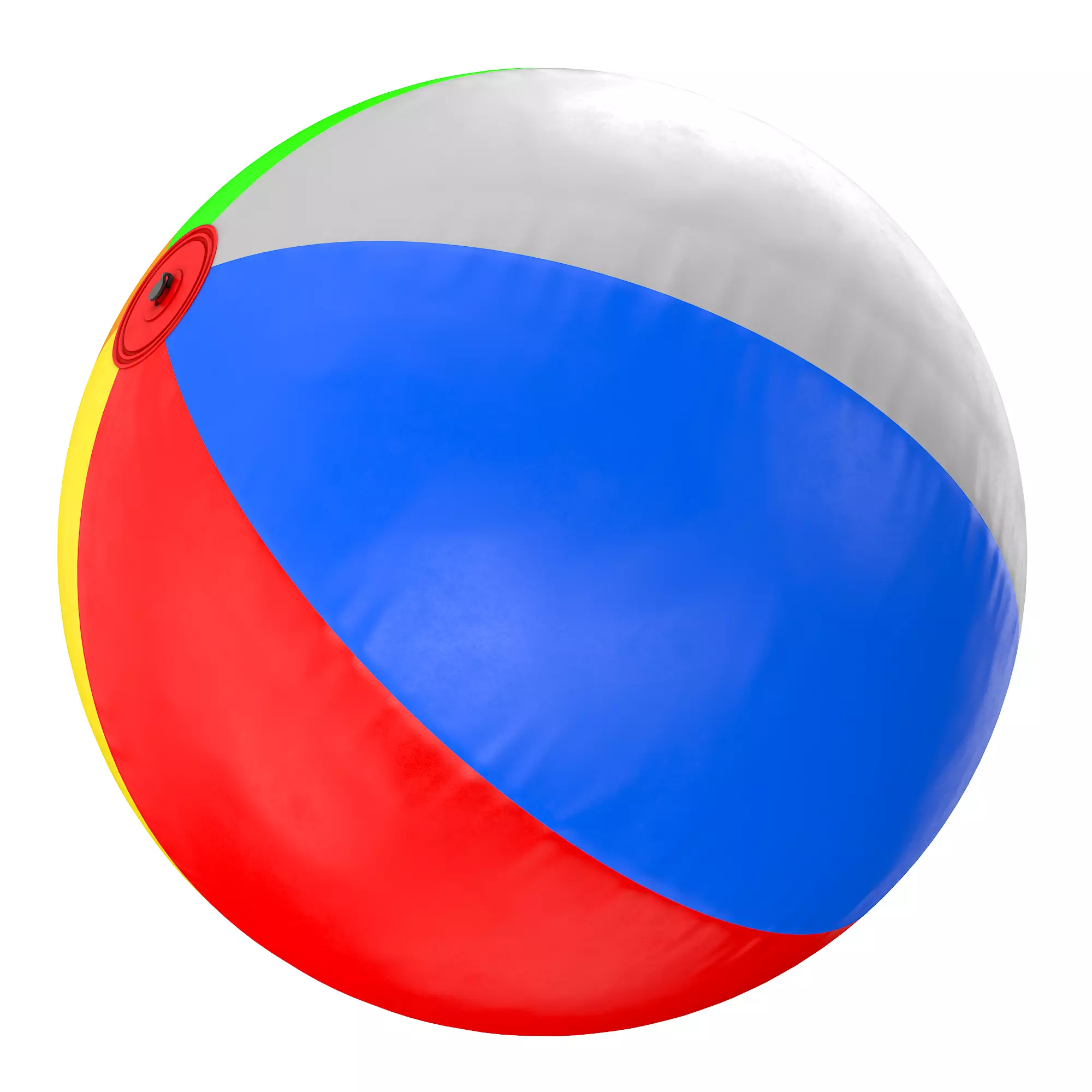 Beach Ball 3D model_16