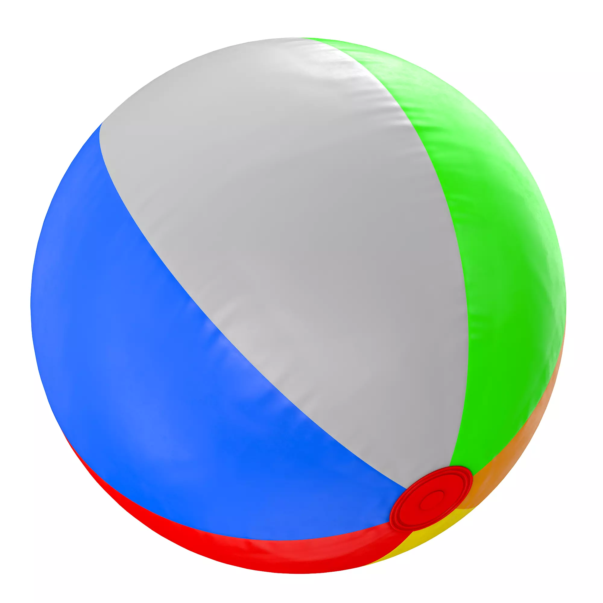 Beach Ball 3D model_23