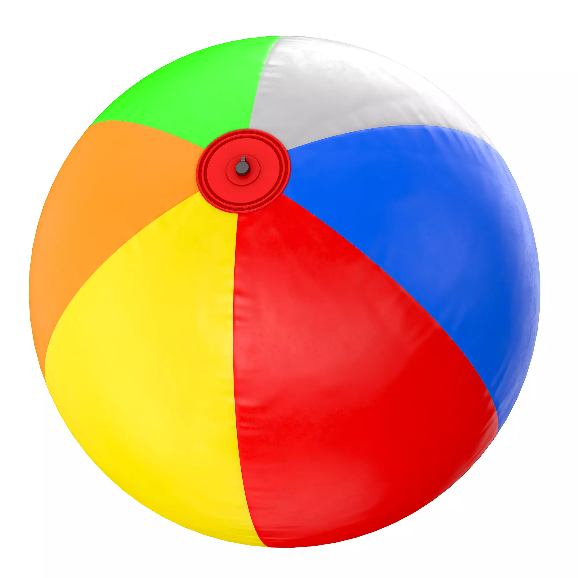 Beach Ball 3D model_11