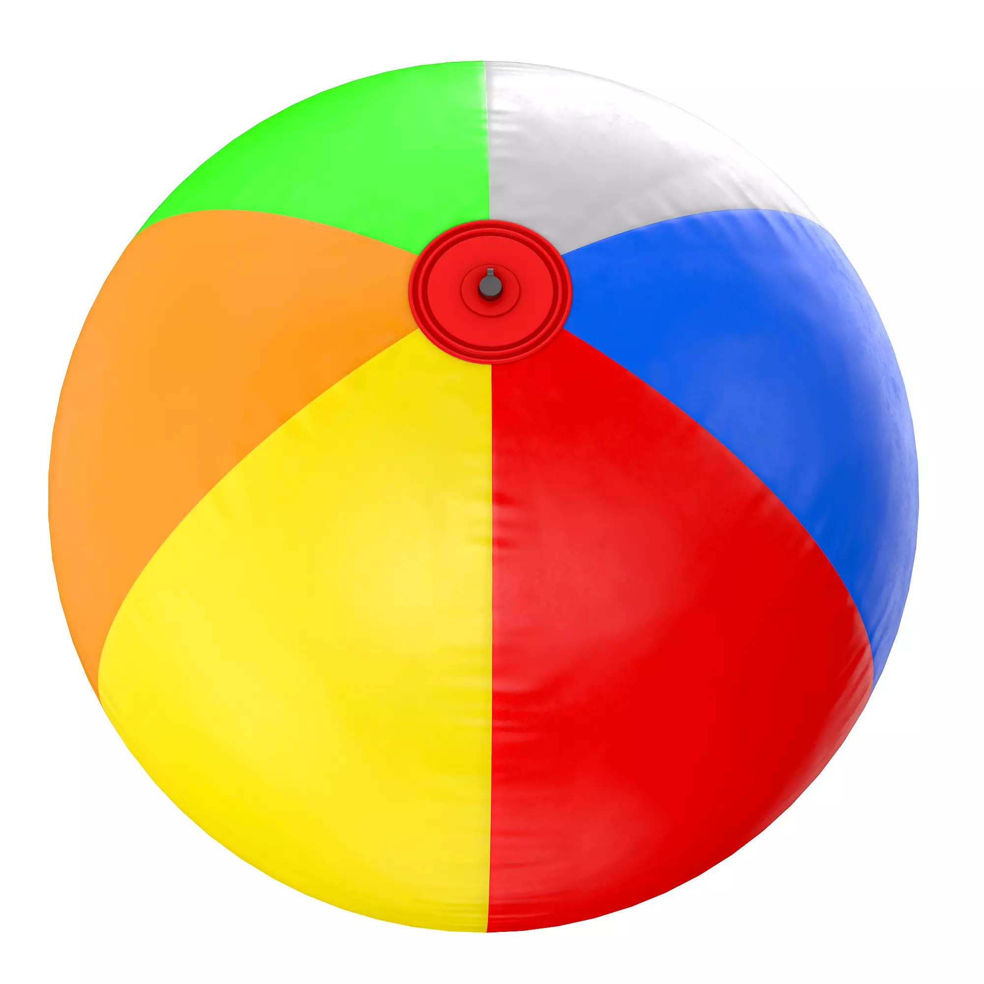 Beach Ball 3D model_10