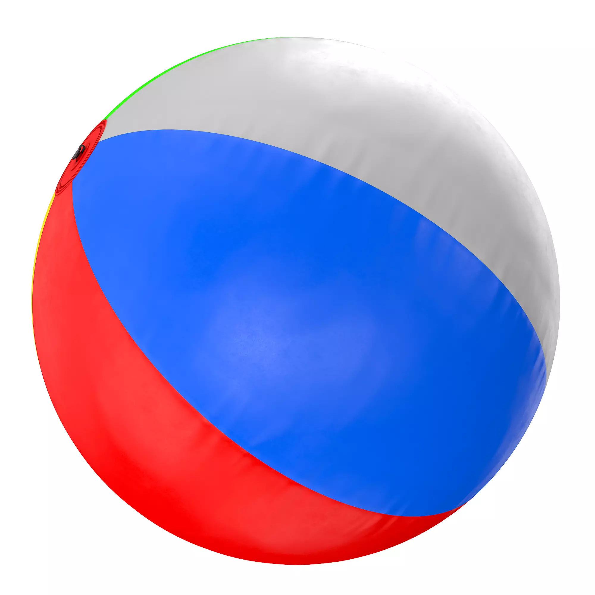 Beach Ball 3D model_17