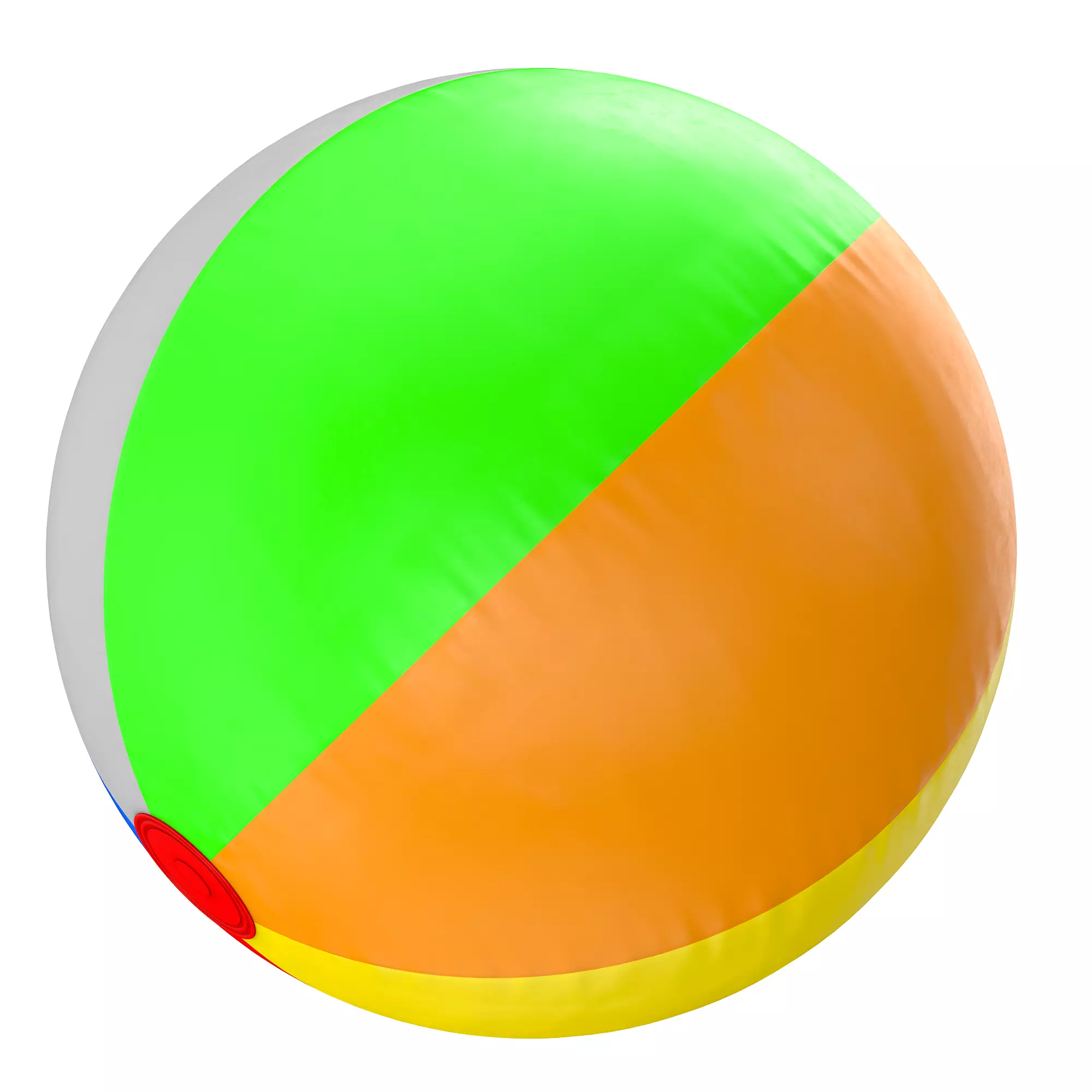 Beach Ball 3D model_31