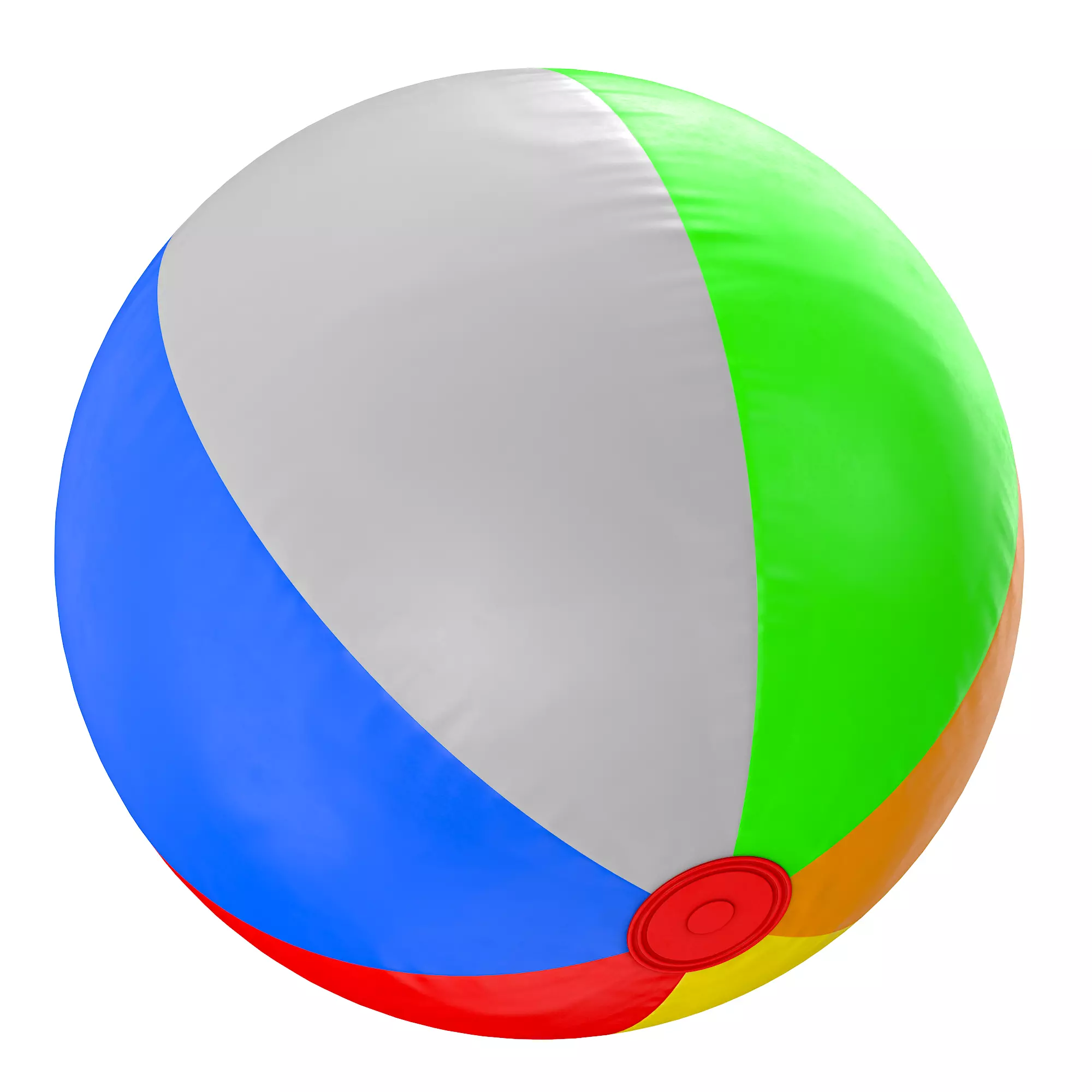 Beach Ball 3D model_24