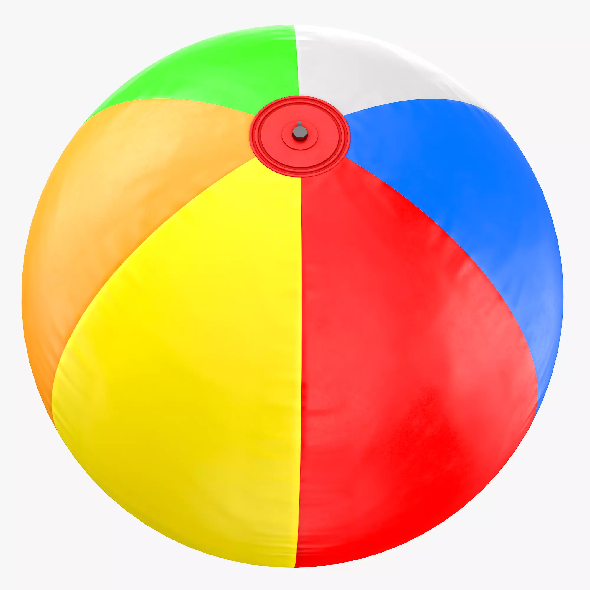 Beach Ball 3D model_2