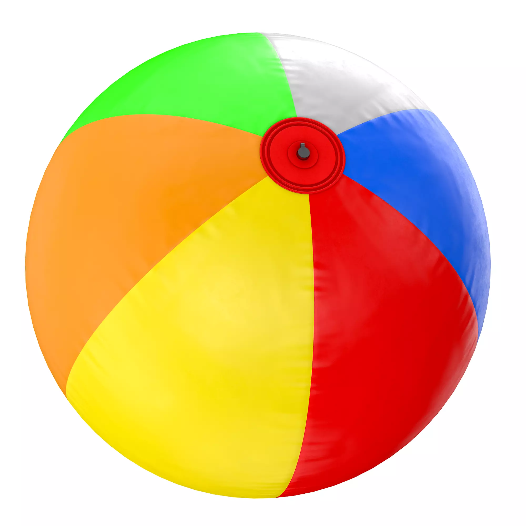 Beach Ball 3D model_41