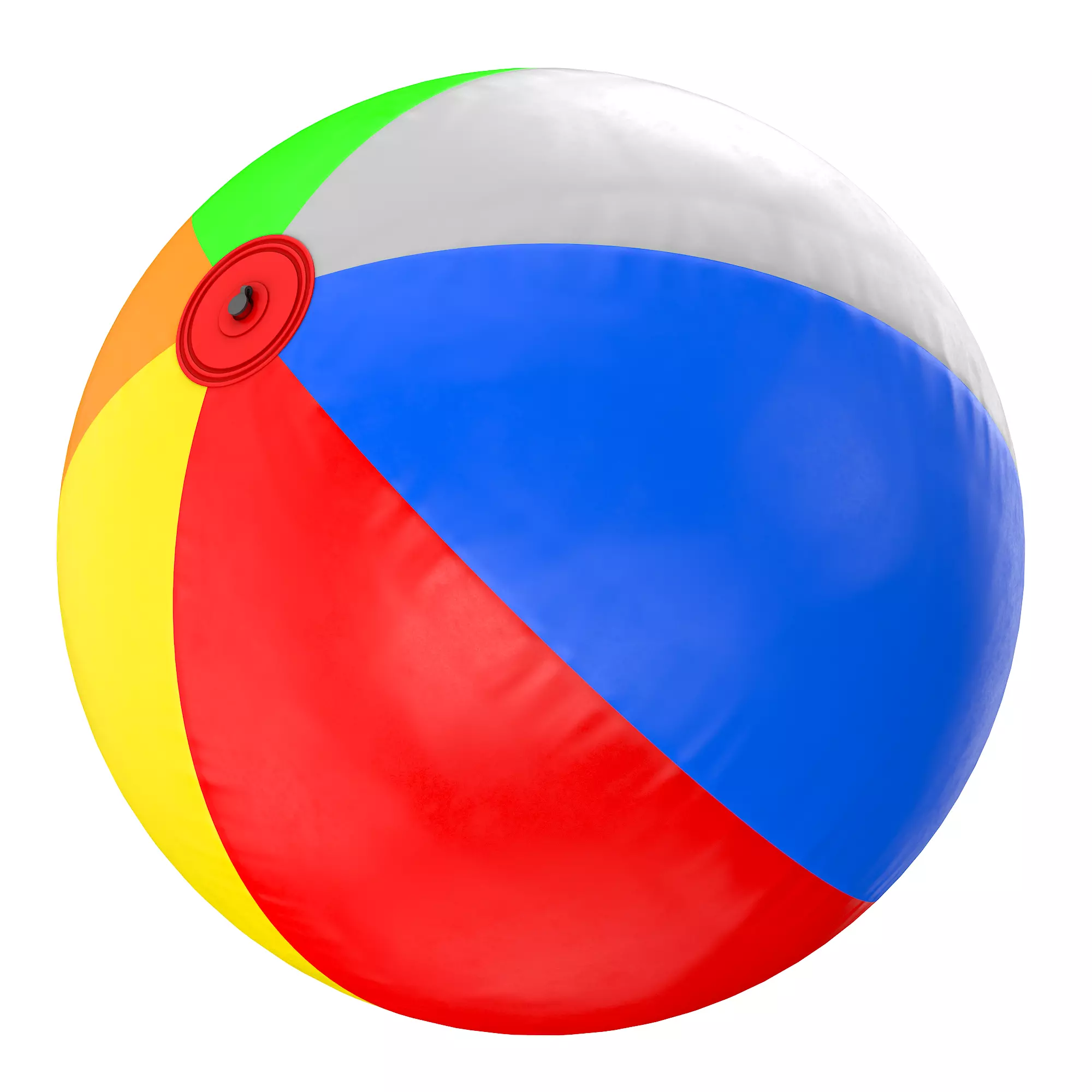 Beach Ball 3D model_14