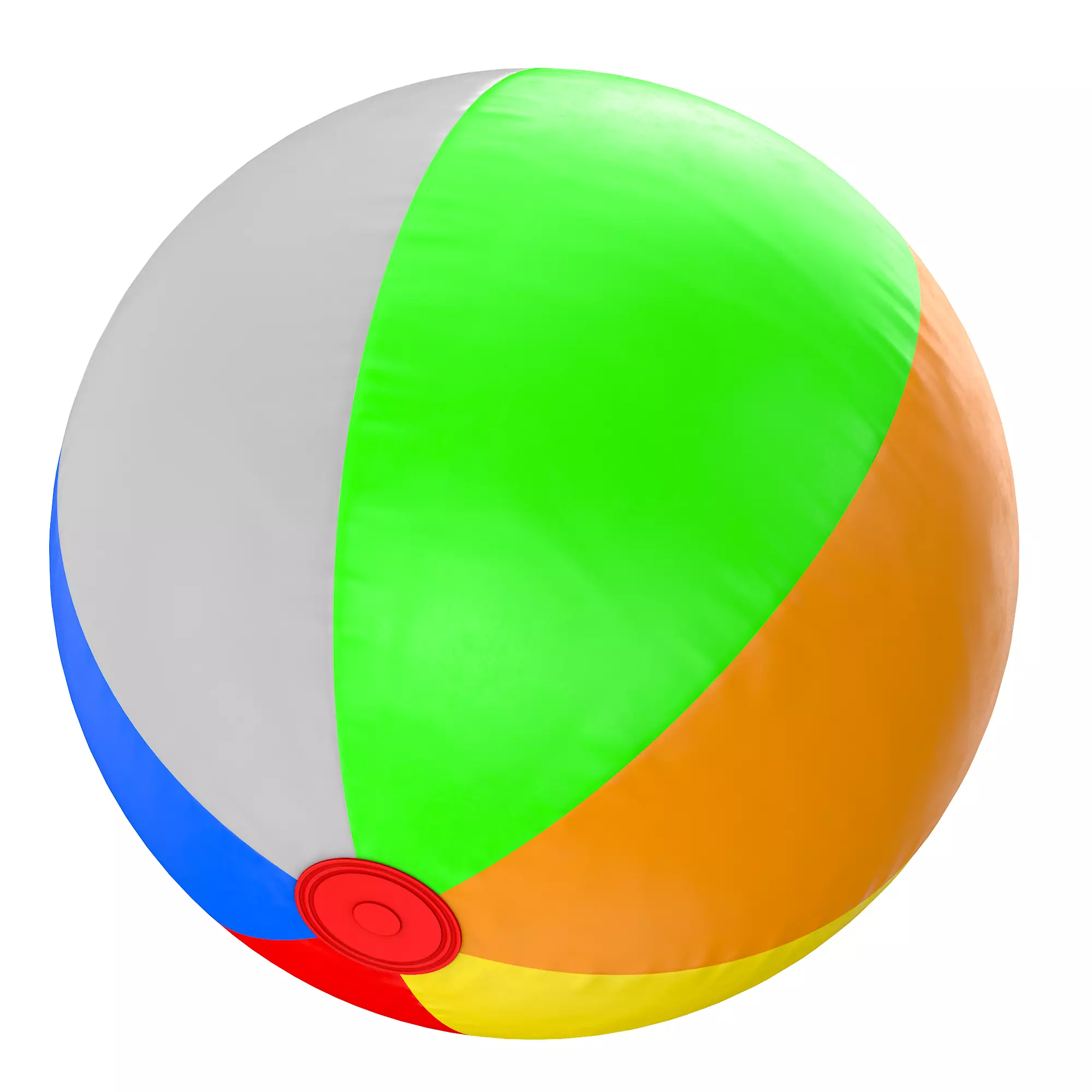 Beach Ball 3D model_28