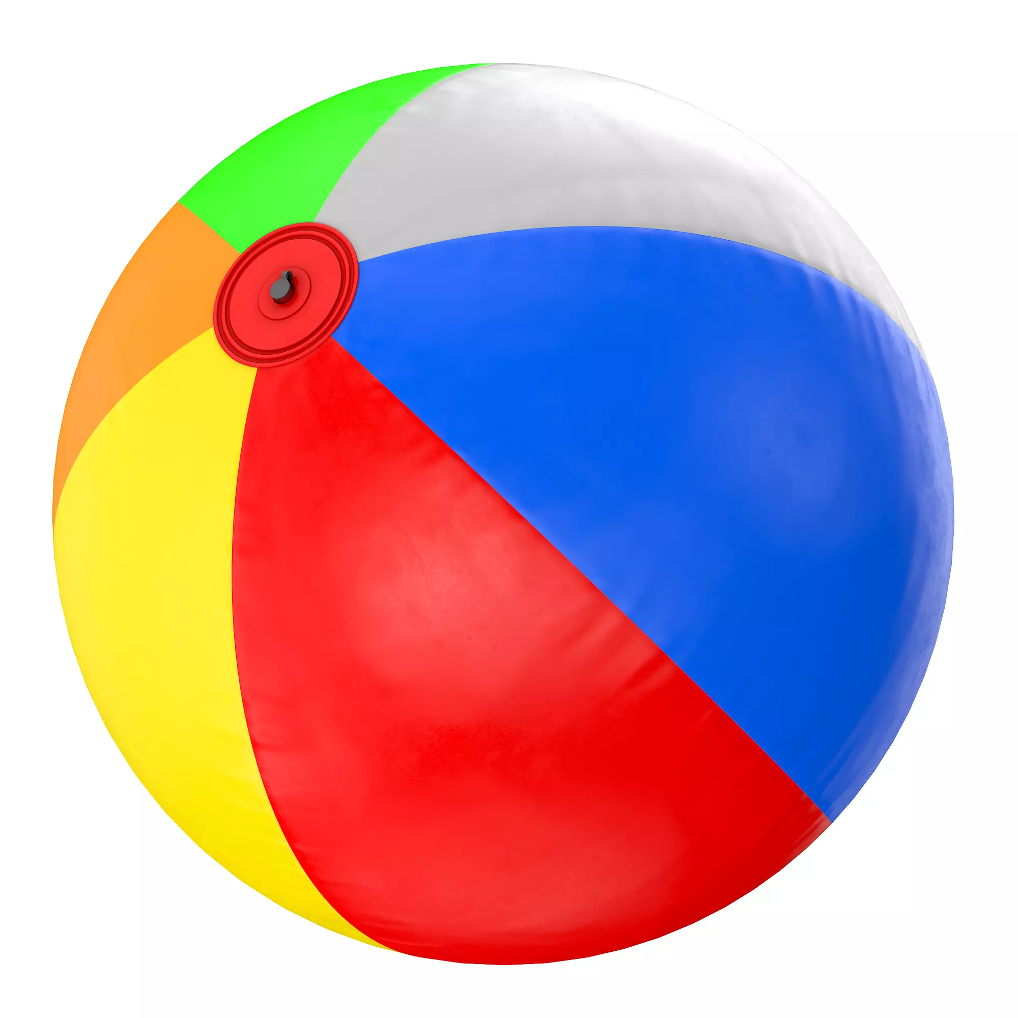 Beach Ball 3D model_13