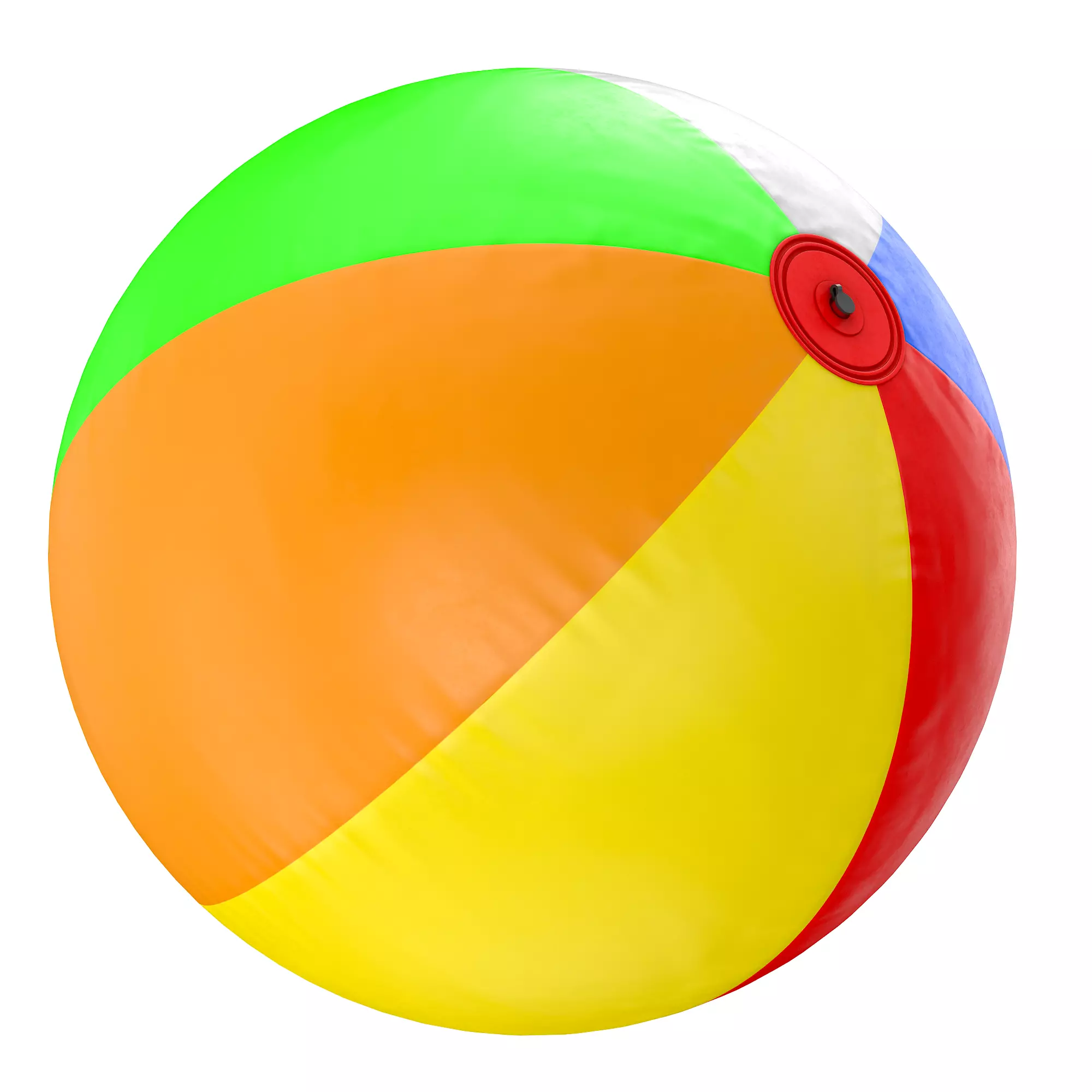 Beach Ball 3D model_38