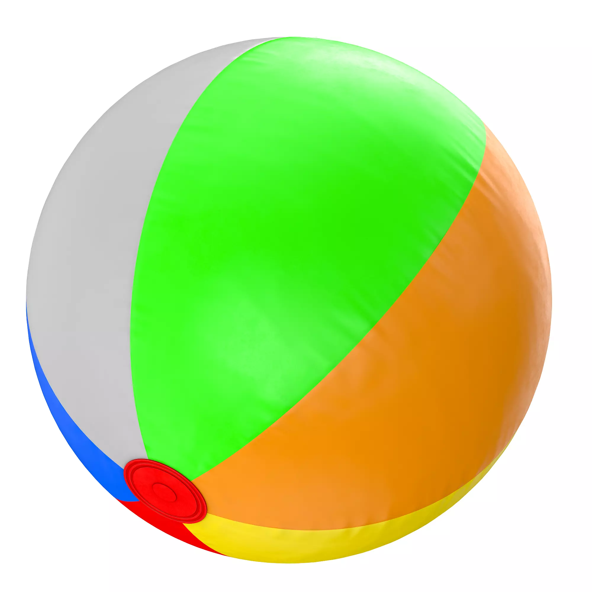 Beach Ball 3D model_29