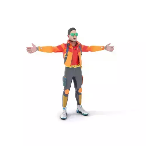 Vibrant Urban Outfit model pack