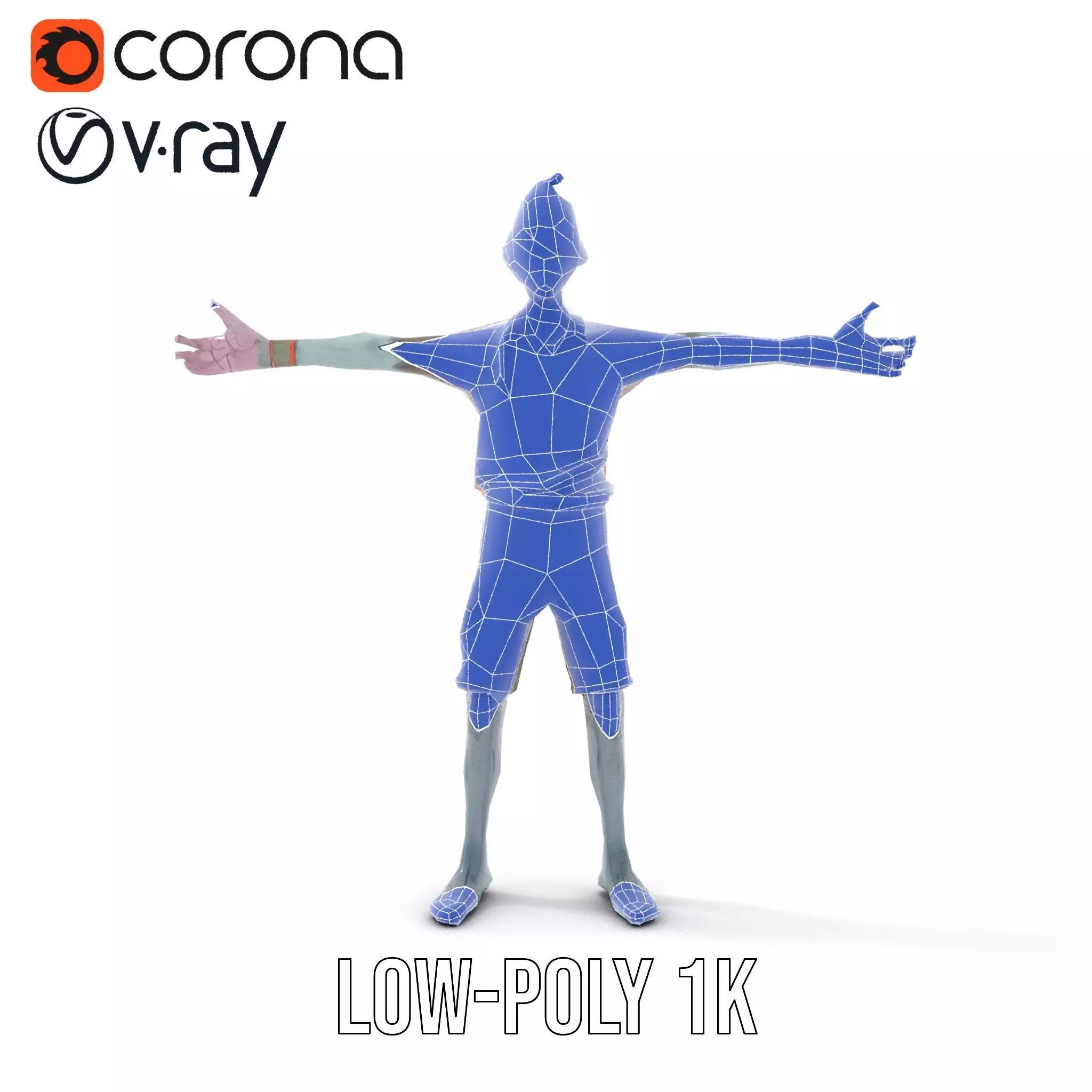 Zany Zombie Attire model pack Low-poly 3D model_28