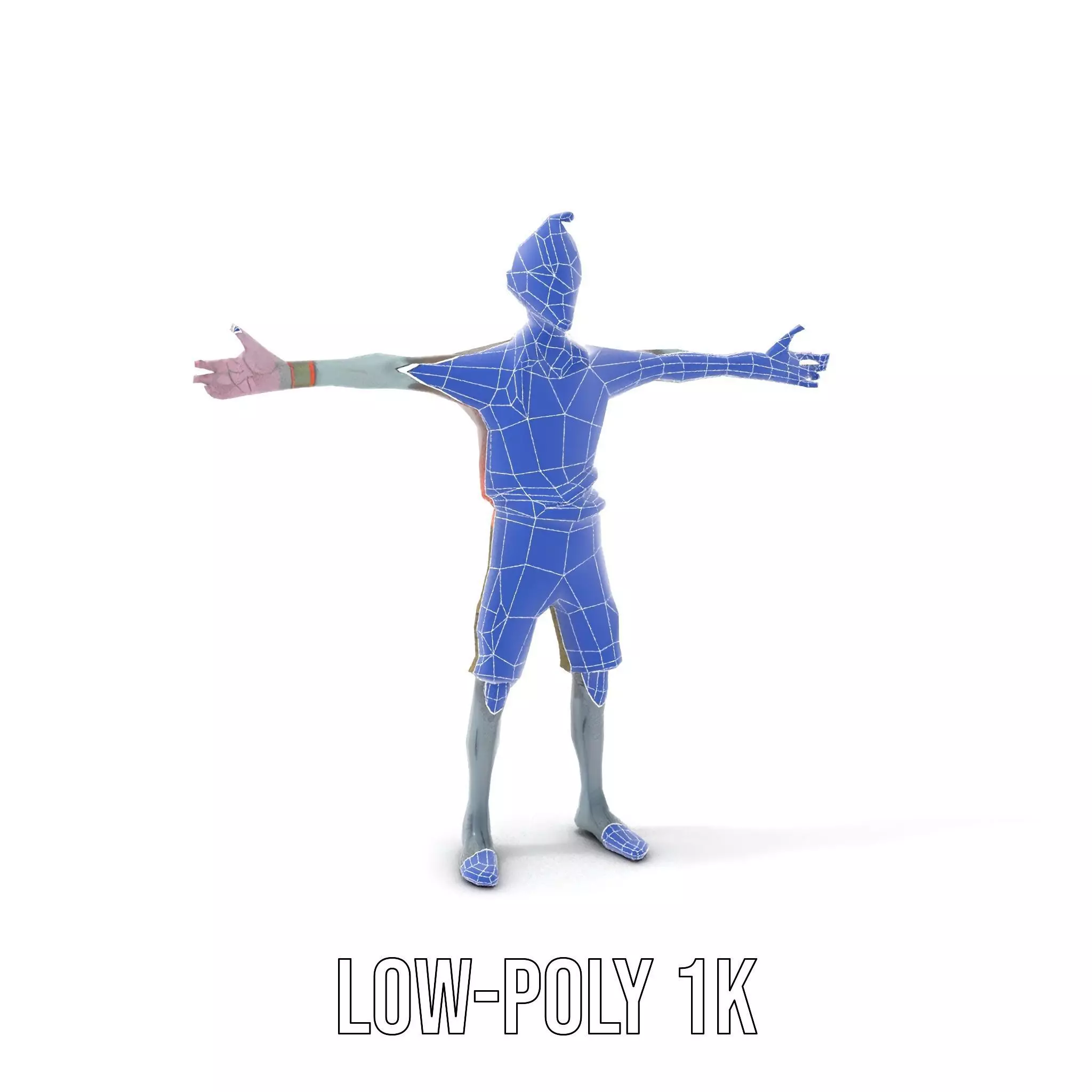 Zany Zombie Attire model pack Low-poly 3D model_14