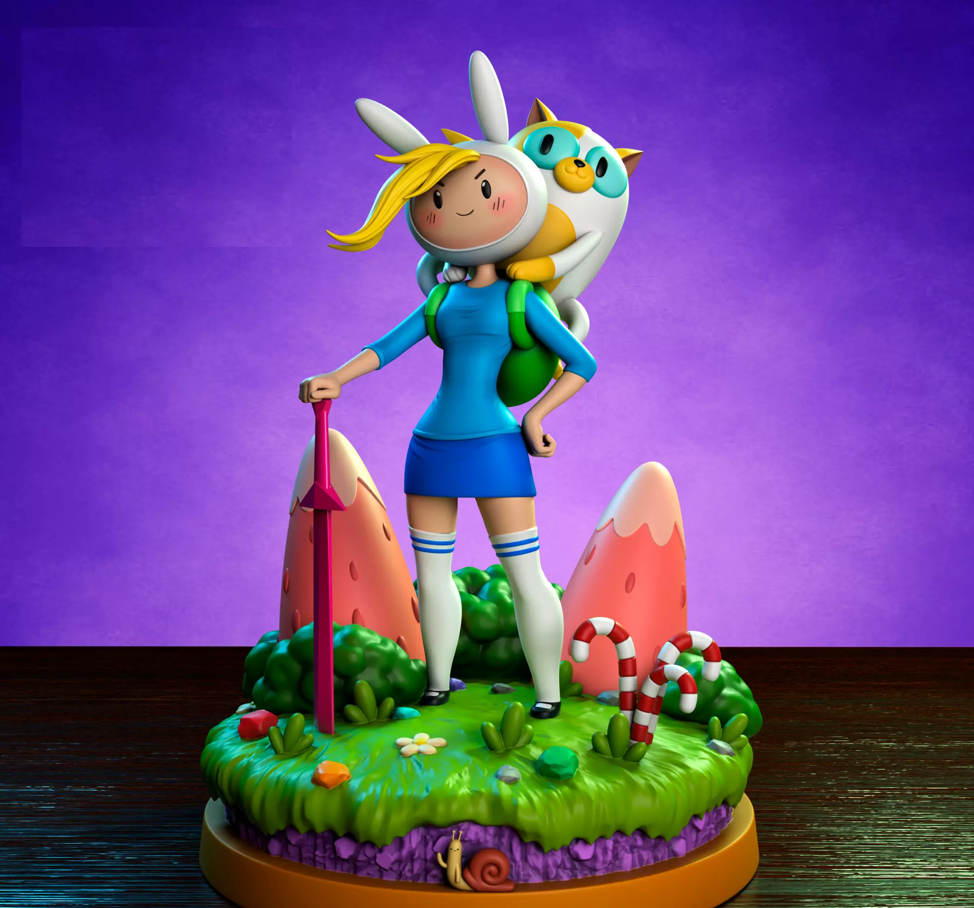 Fionna Campbell  3D print model_0