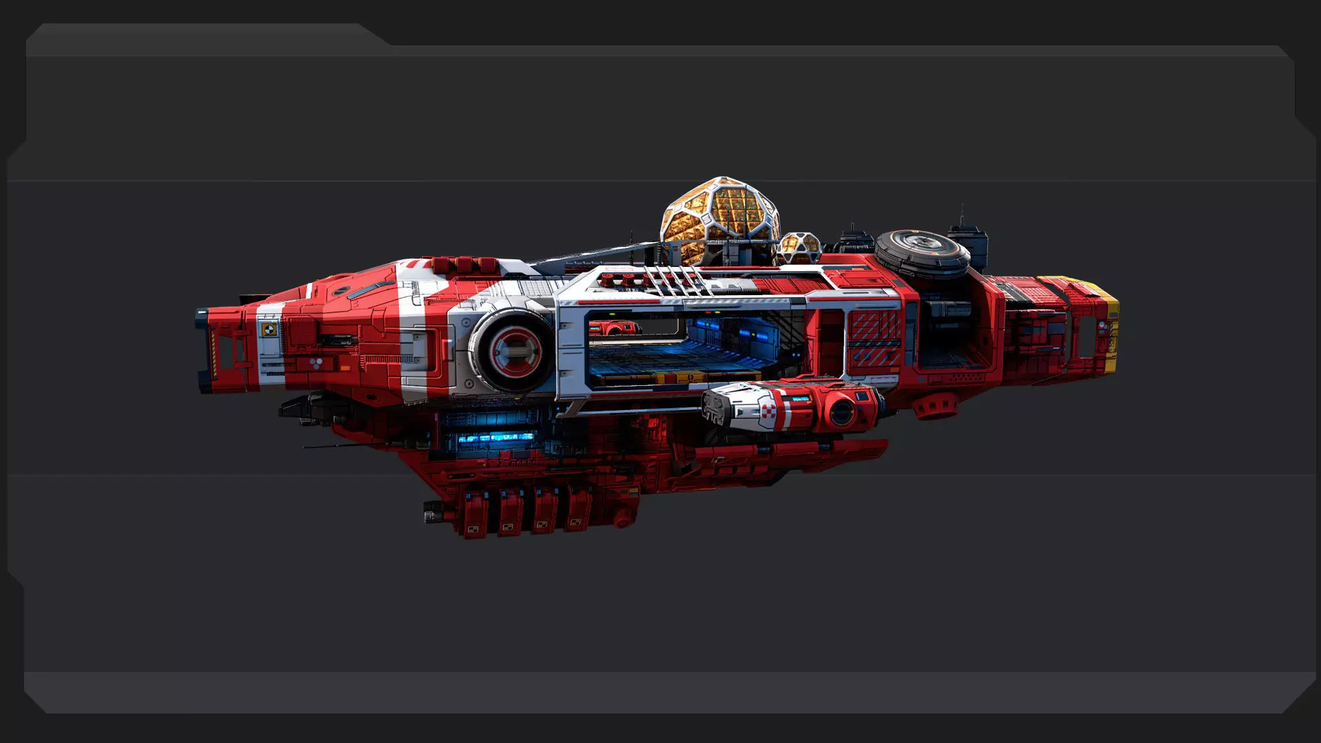 DRAKO - Rescue Ship Low-poly 3D model_5