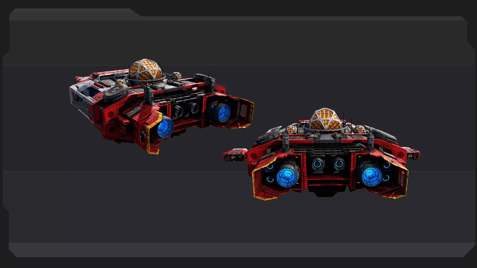 DRAKO - Rescue Ship Low-poly 3D model_7